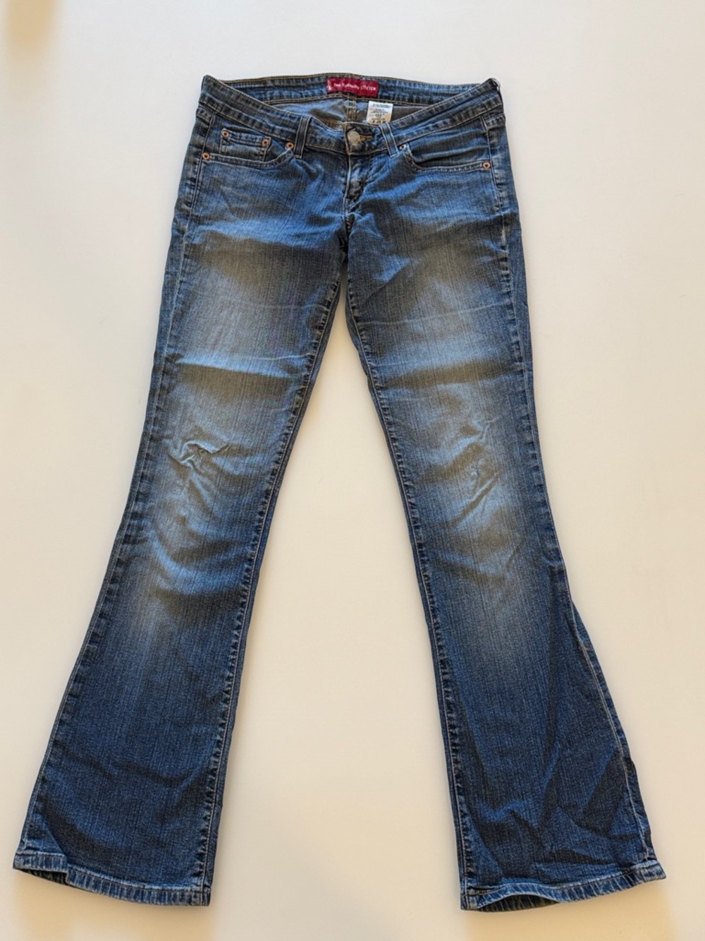 Levi’s 524 “Too Super Low”  Flare Jeans - Classic Mid Wash